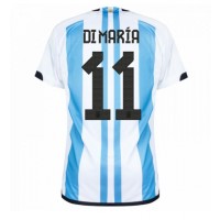 Argentina Angel Di Maria #11 Fotballklær Hjemmedrakt VM 2022 Kortermet